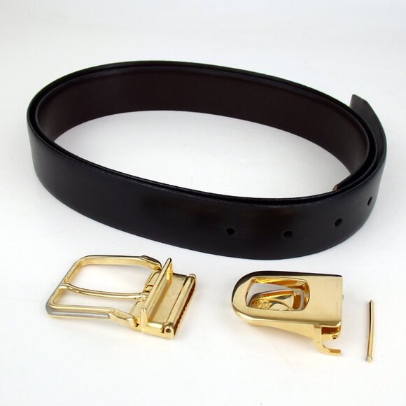 Authentic Christian Dior Four-In-One Belt Gift Set belt leather [Used] - Picture 2 of 13